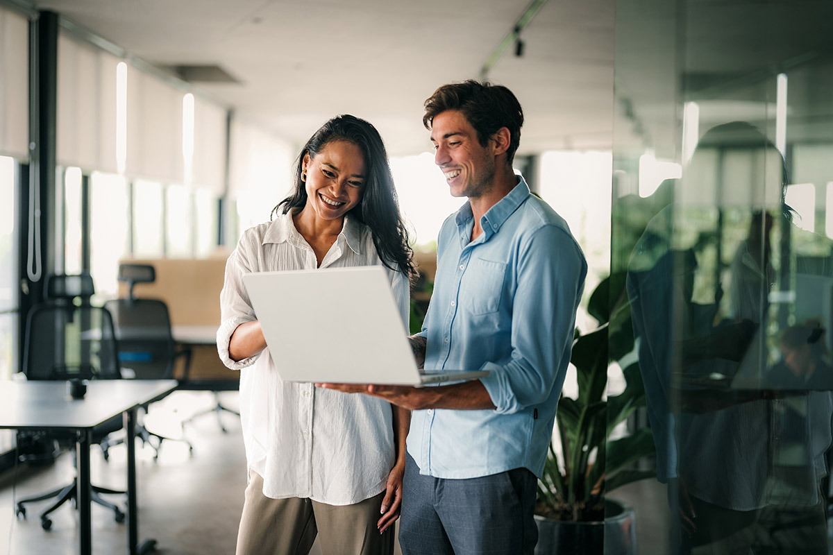 Contractors reviewing their protection cover